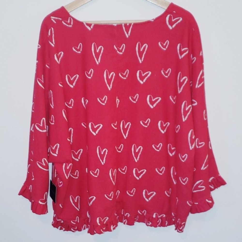 🆕️ CYNTHIA ROWLEY Linen Heart Top